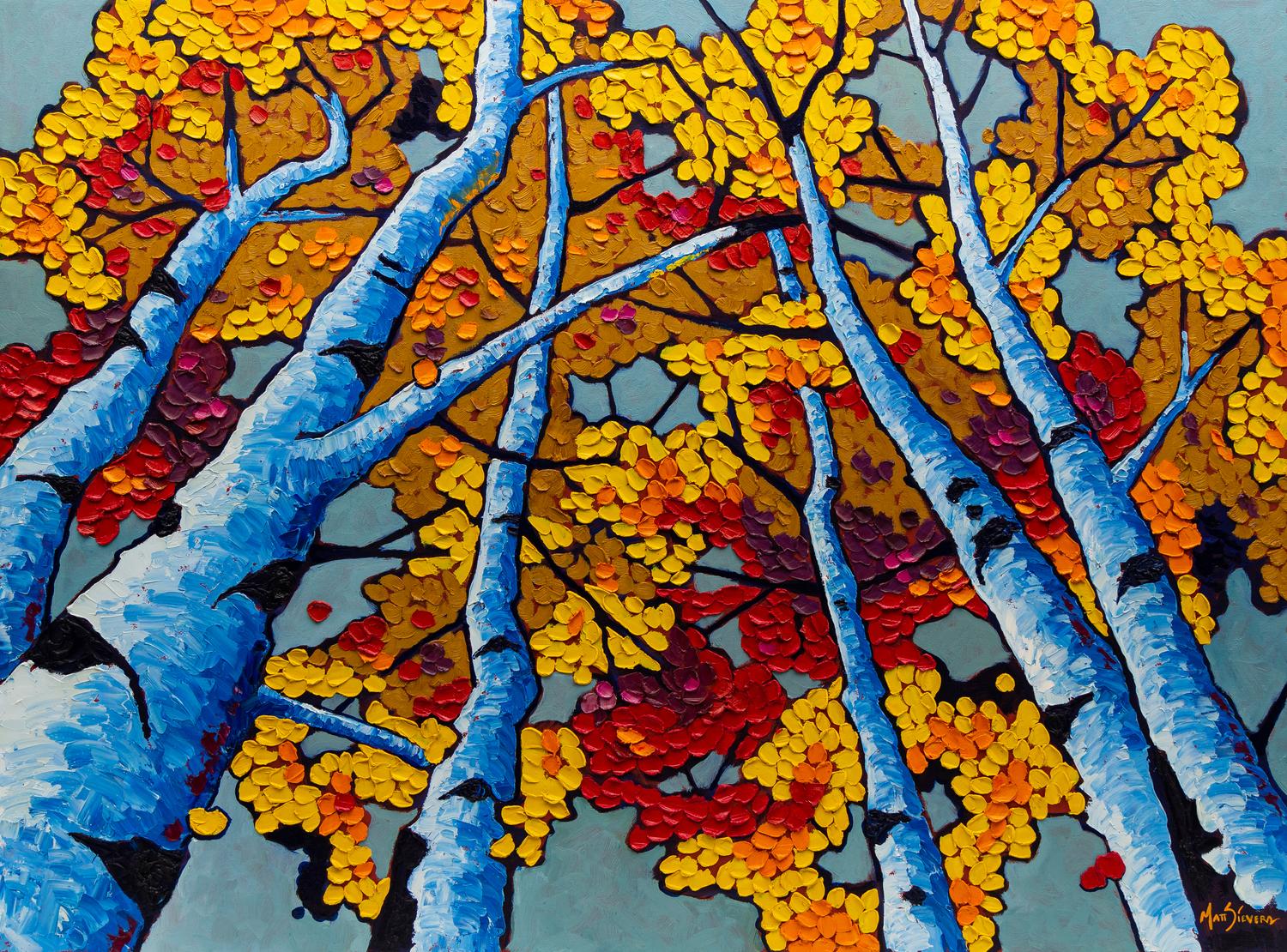 Autumn Aspen Trees