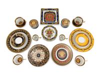 A Versace Assembled Porcelain Dinner Service