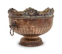 An English Silver-Plate Monteith Bowl