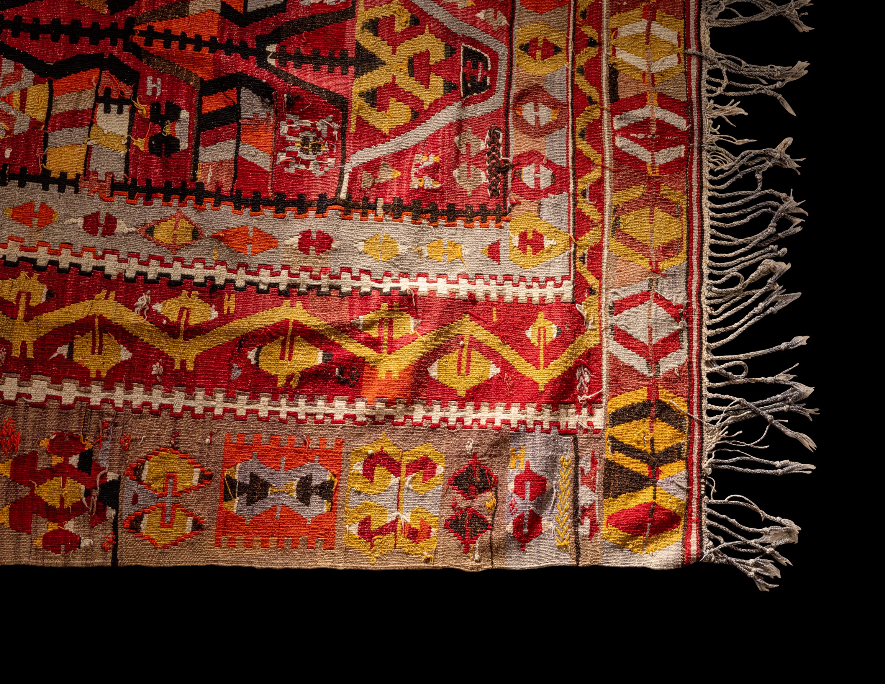 A Turkish Kilim Wool Rug