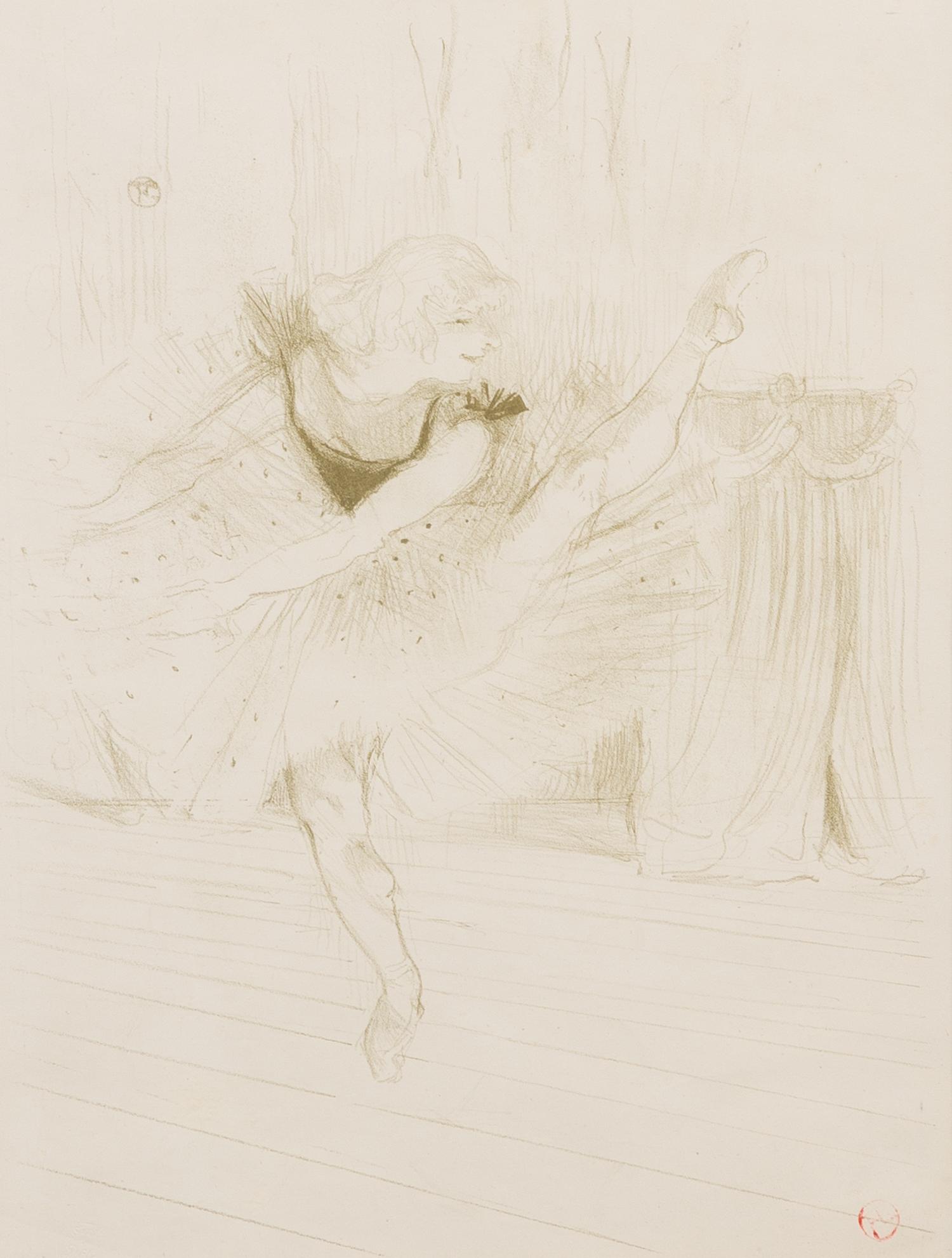 Henri de Toulouse-Lautrec, (French, 1864-1901), Miss Ida Heath, Danseuse Anglaise, 1894