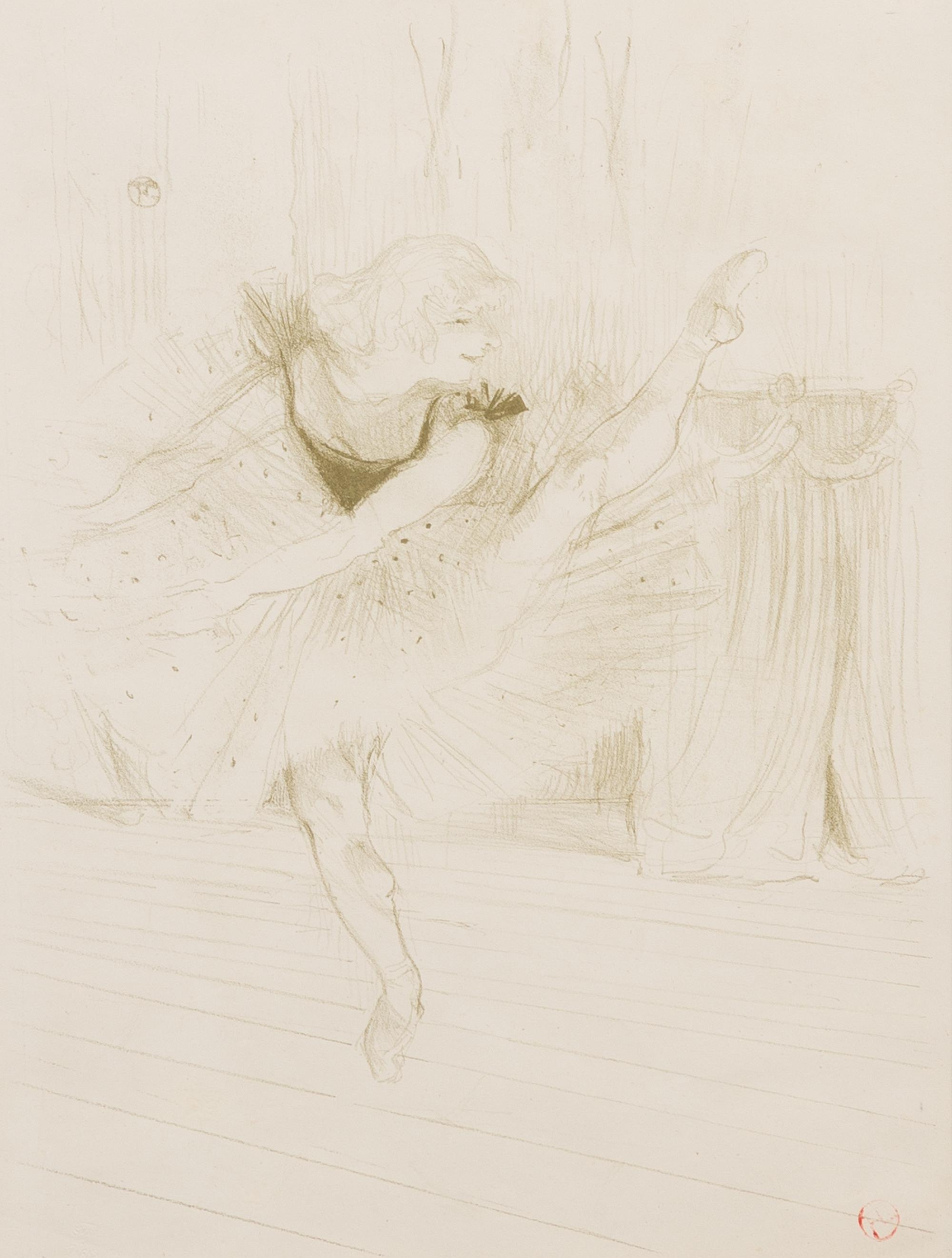 Henri de Toulouse-Lautrec, (French, 1864-1901), Miss Ida Heath, Danseuse Anglaise, 1894