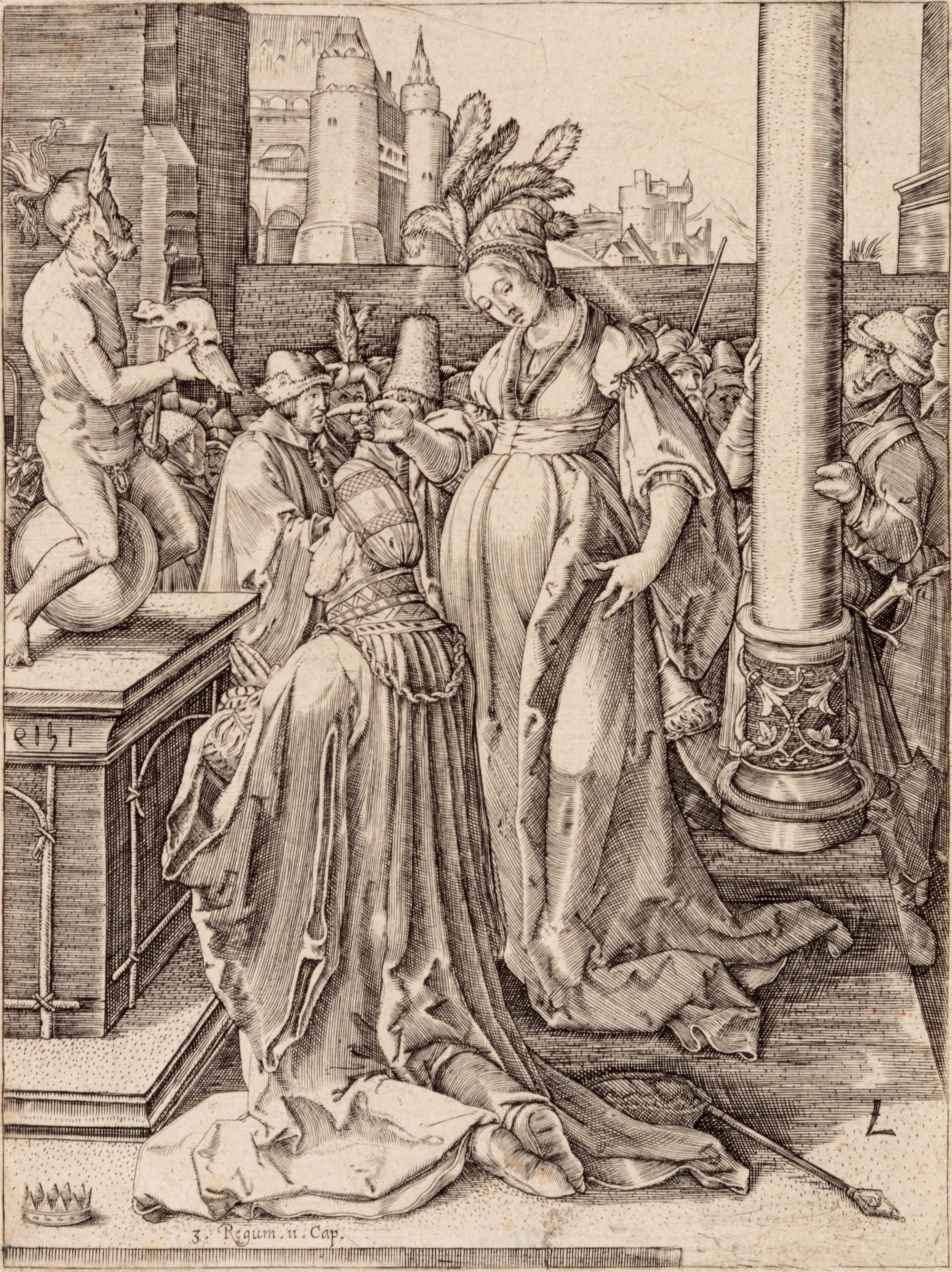 Solomon Prays in front of a Graven Image