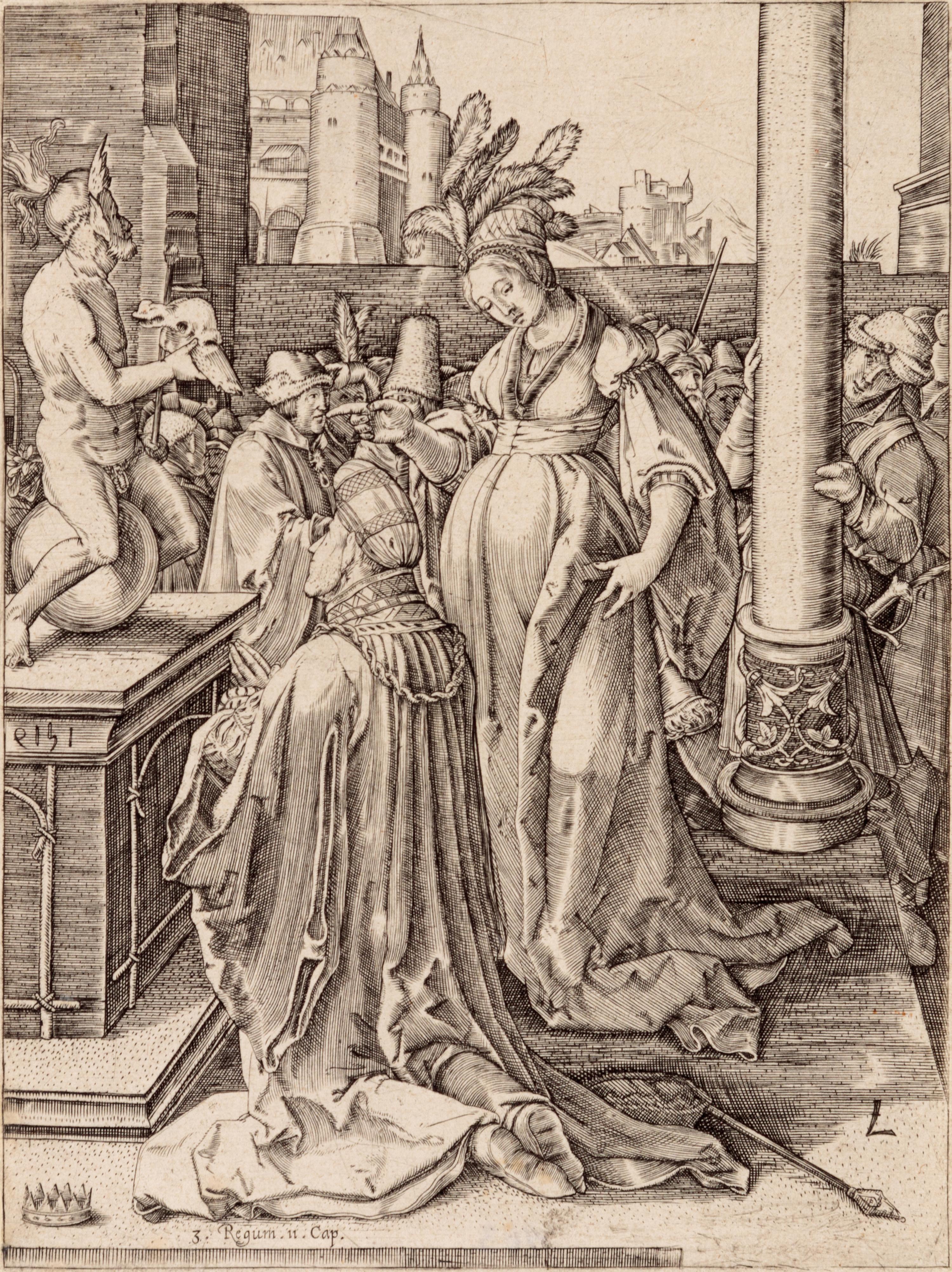 Solomon Prays in front of a Graven Image