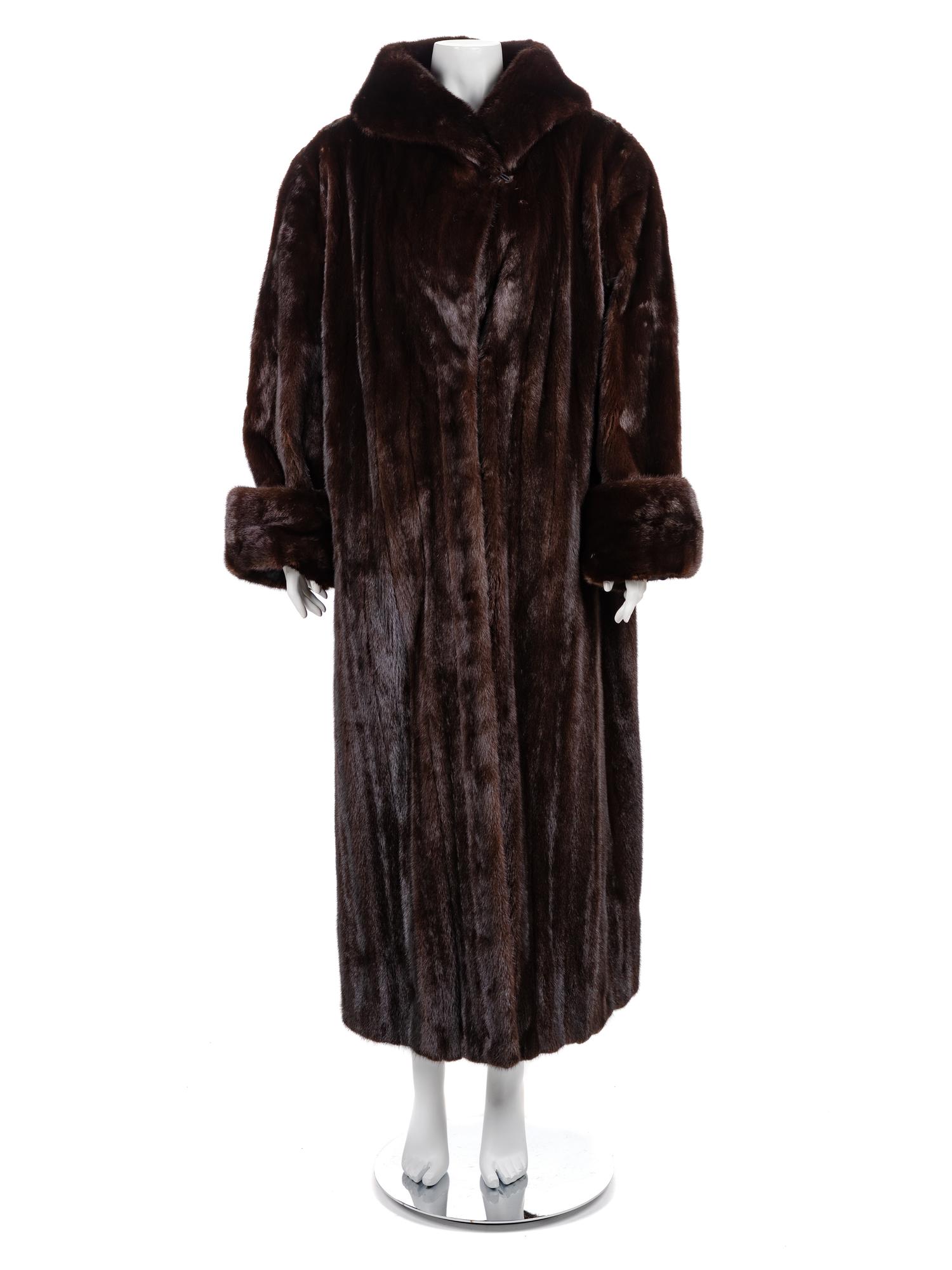 A Mink Full Length Coat