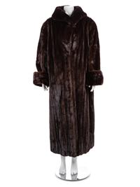 A Mink Full Length Coat