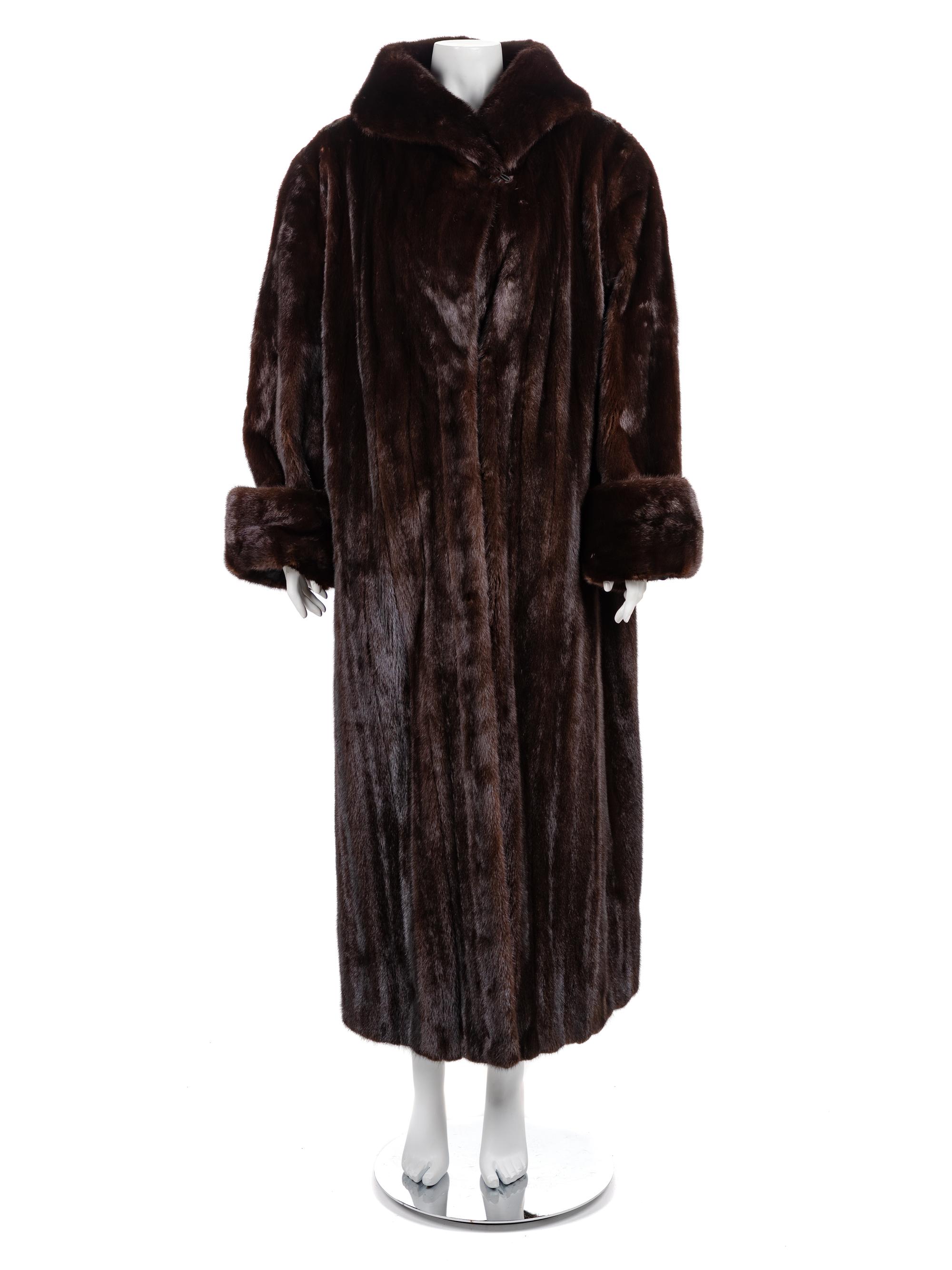 A Mink Full Length Coat