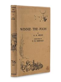 MILNE, A.A. (1882-1956). Winnie-The-Pooh . Ernest H. Shepard, decorations. London: Methuen & Co. Ltd, 1926.