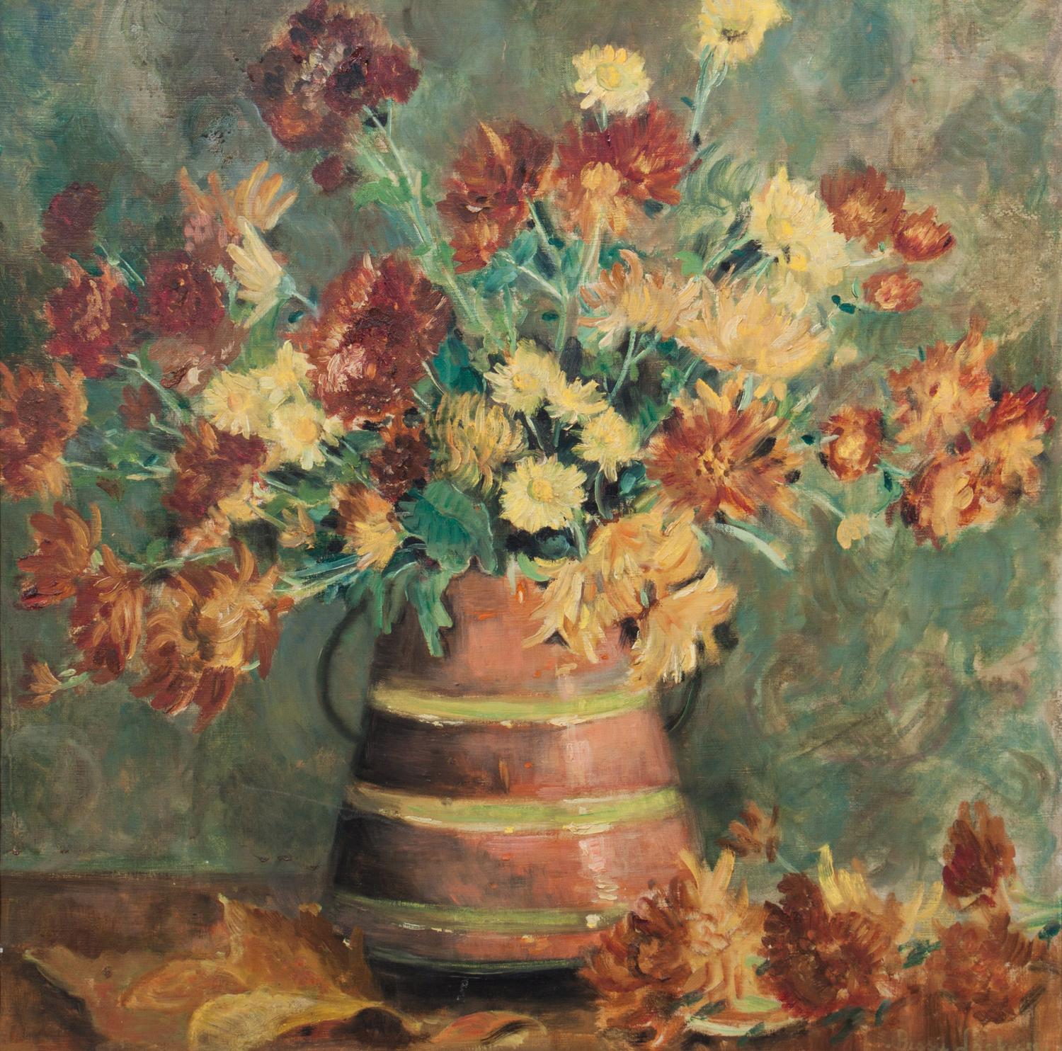 Bessie Lasky, (American, 1888-1972), Still Life with Flowers