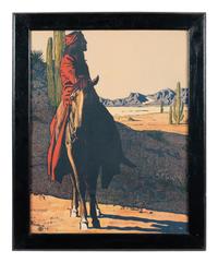 A Maynard Dixon Sunset Magazine Print