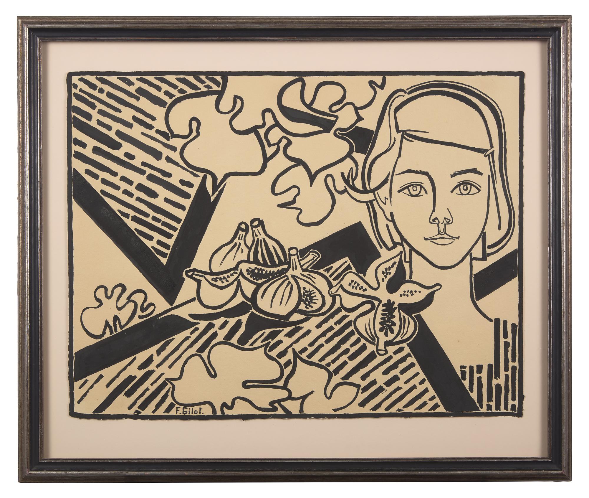 Aurélia au Jardin , 1969