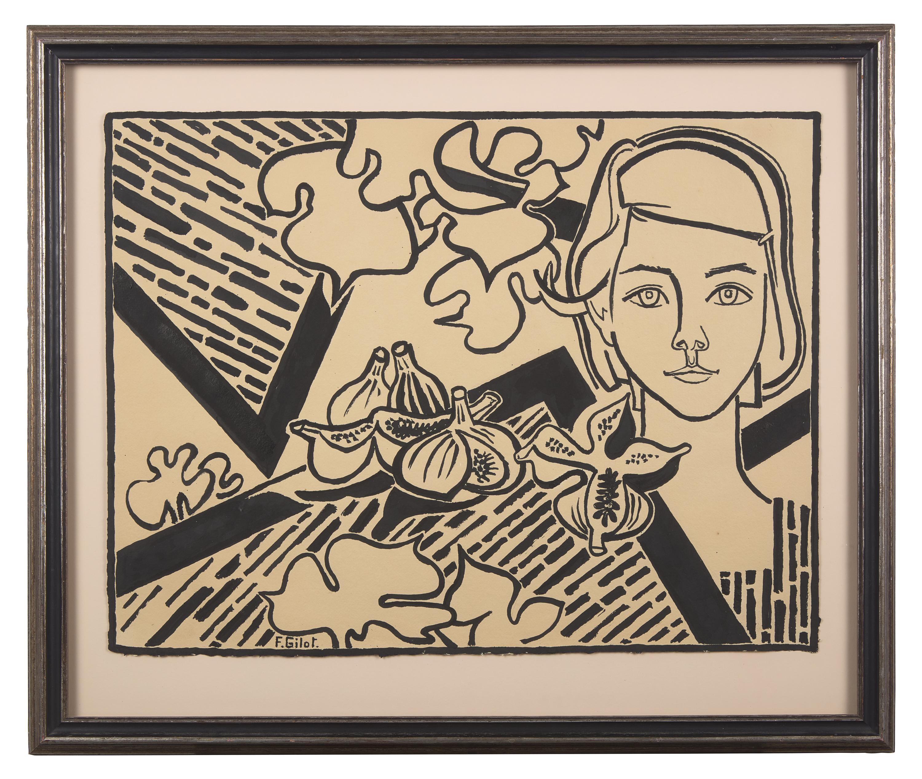 Aurélia au Jardin , 1969