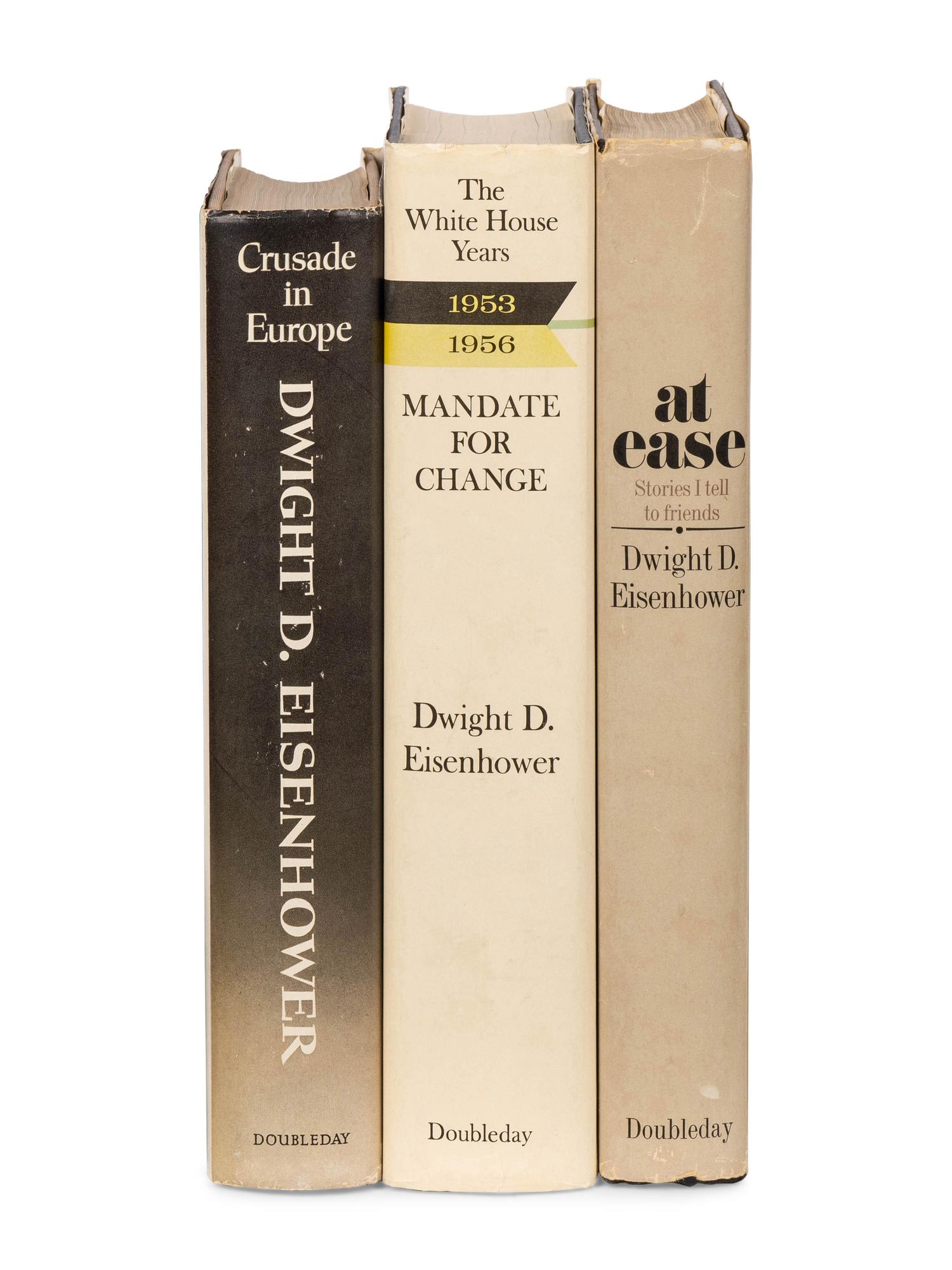 EISENHOWER, Dwight D. (1890-1969). A group of 3 works, comprising: