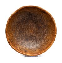 A Large Burl Maple or Ash Bowl