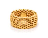 An 18 Karat Yellow Gold 'Somerset' Ring, Tiffany & Co. 8.30 dwts.