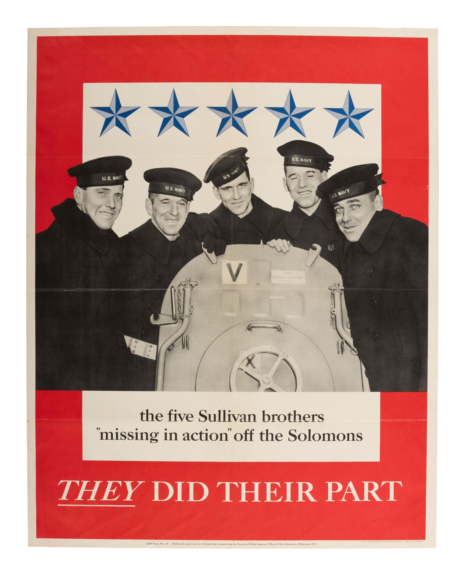 [WW2]. 12 World War II propaganda posters, comprising: