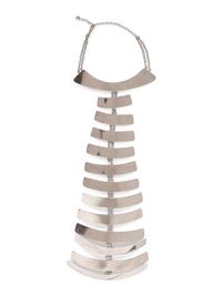 Two Pierre Cardin Large Metal Necklaces, 1960-70s