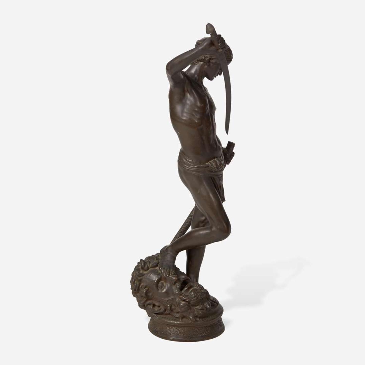 Marius Jean Antonin Mercié (French, 1845–1916) David Vainqueur