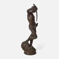 Marius Jean Antonin Mercié (French, 1845–1916) David Vainqueur