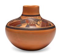 Polychrome Pottery Jar