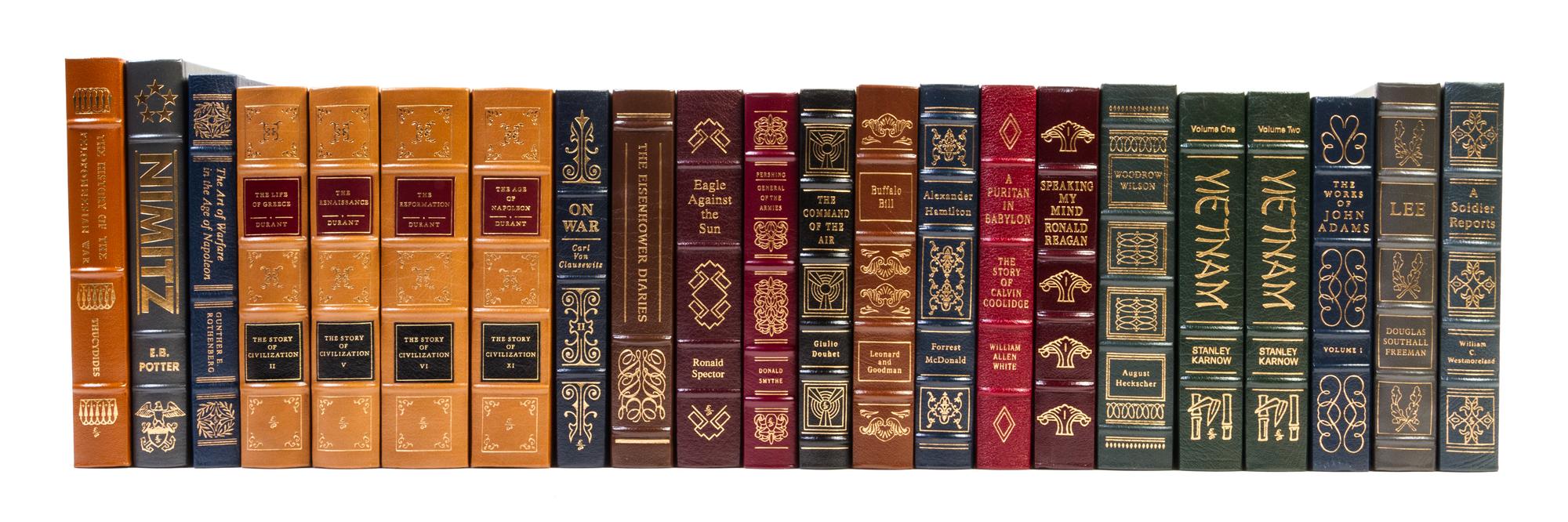 (EASTON PRESS) A group of 44 books.