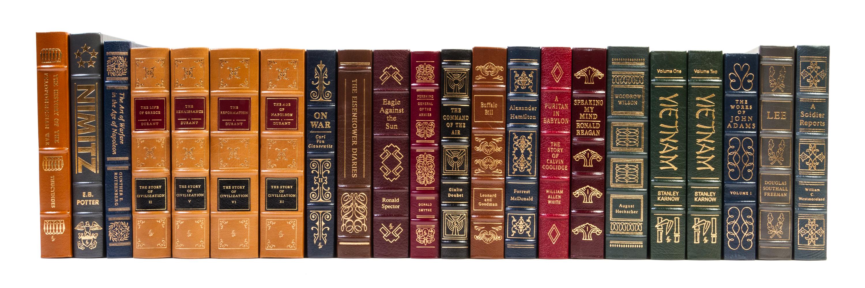 (EASTON PRESS) A group of 44 books.