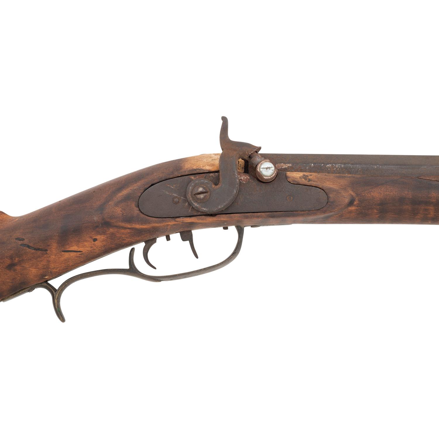 19th Century Halfstock Percussion Plains Rifle