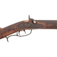 19th Century Halfstock Percussion Plains Rifle