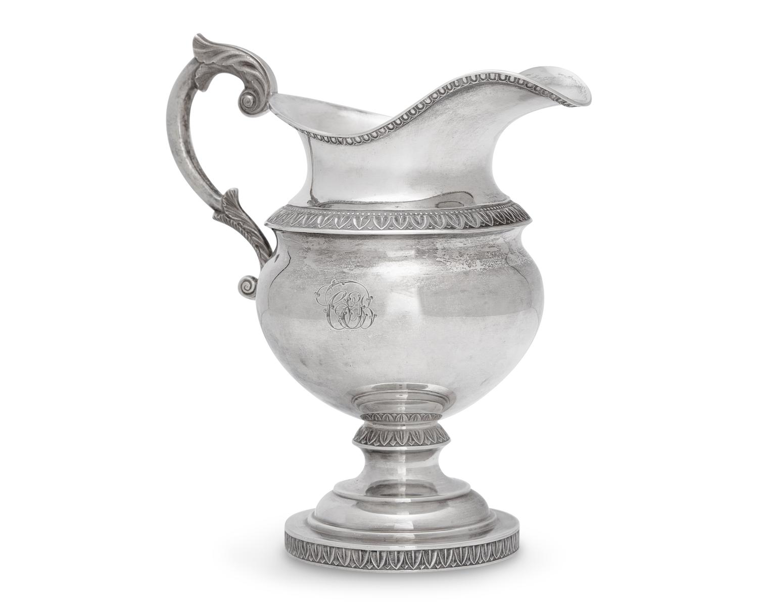 A Classical Silver Creamer