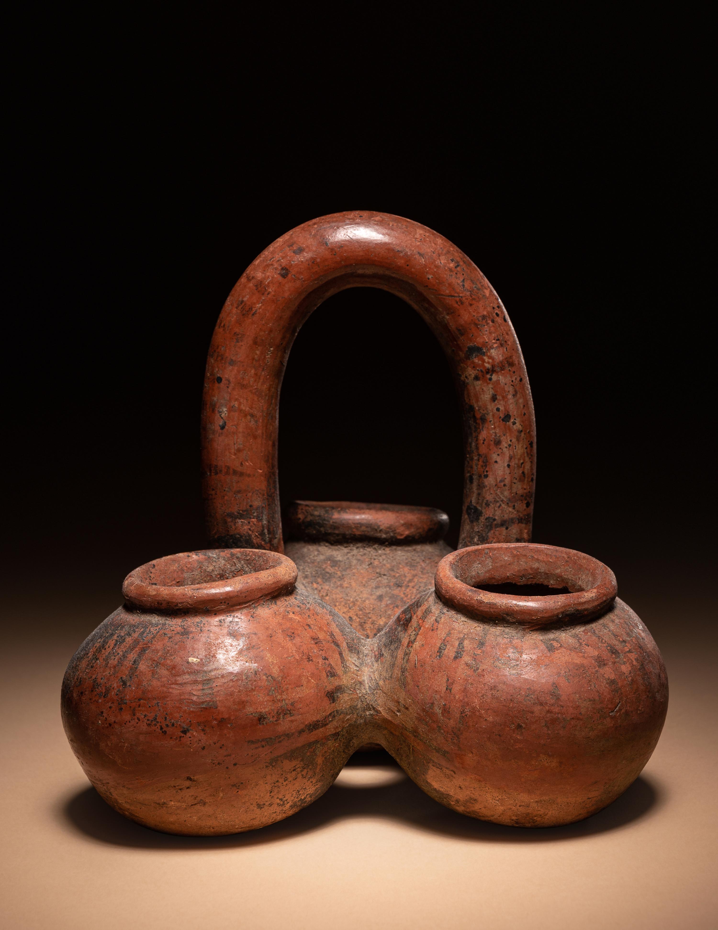 A Pre-Columbian Terracotta Vessel