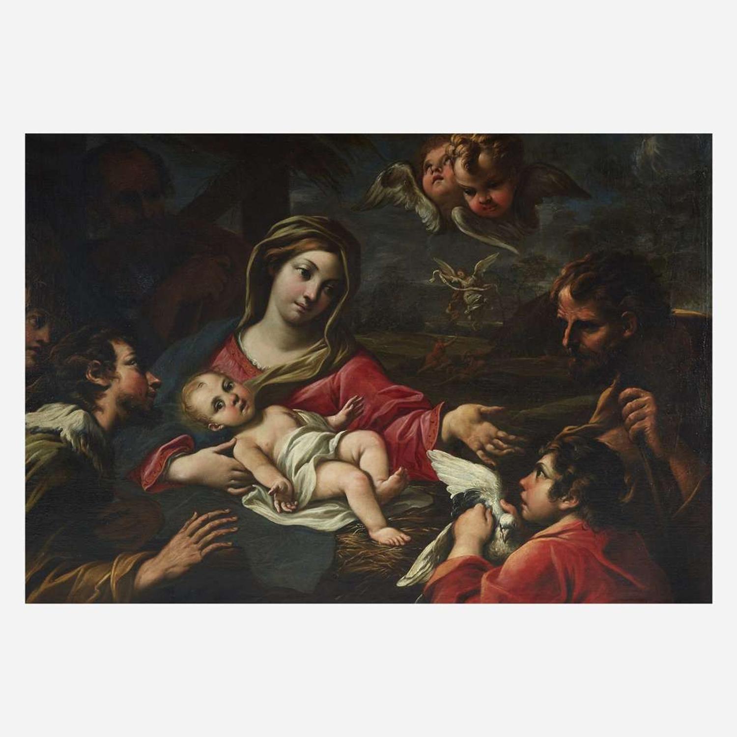 Girolamo Troppa (Italian, BC 1636–1706) The Adoration of the Shepherds