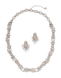 EDWARDIAN, DIAMOND SET