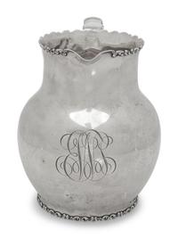 An American Silver Pitcher