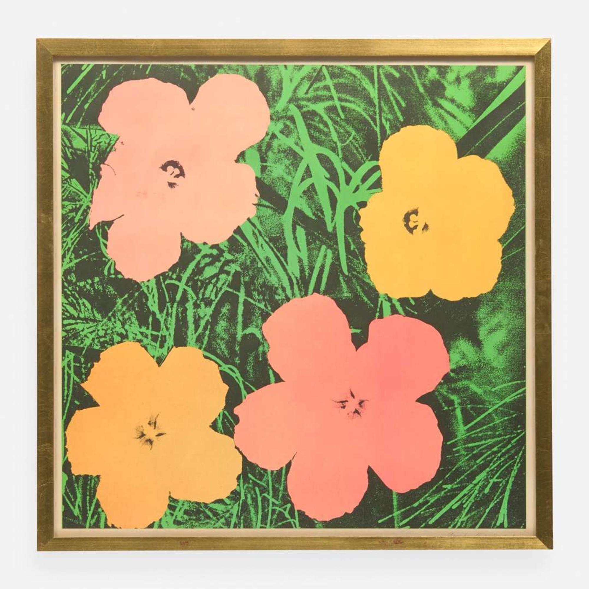Andy Warhol (American, 1928-1987) Flowers
