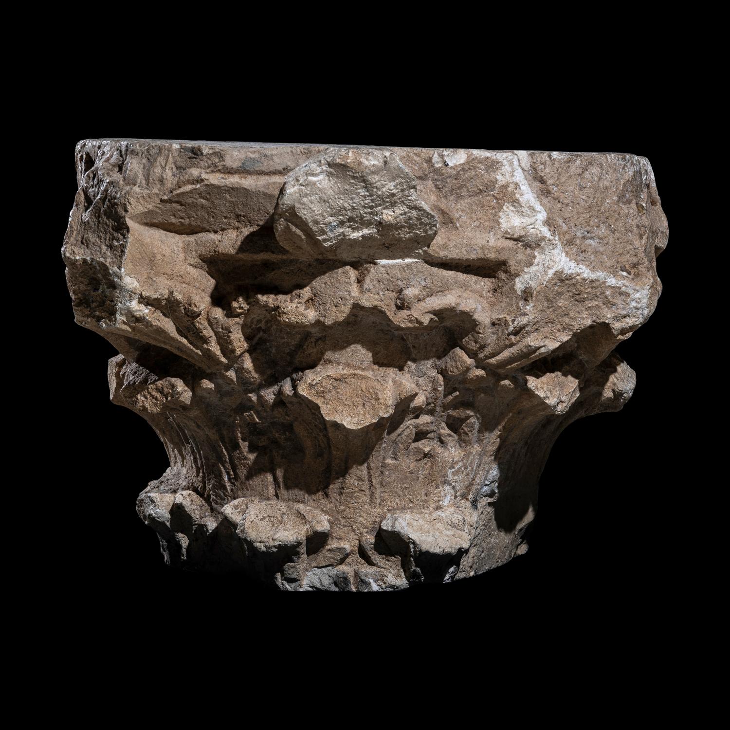 A Roman Marble Capital
