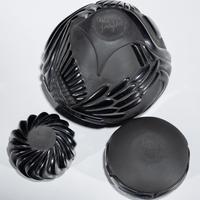 Carved Blackware Pottery
