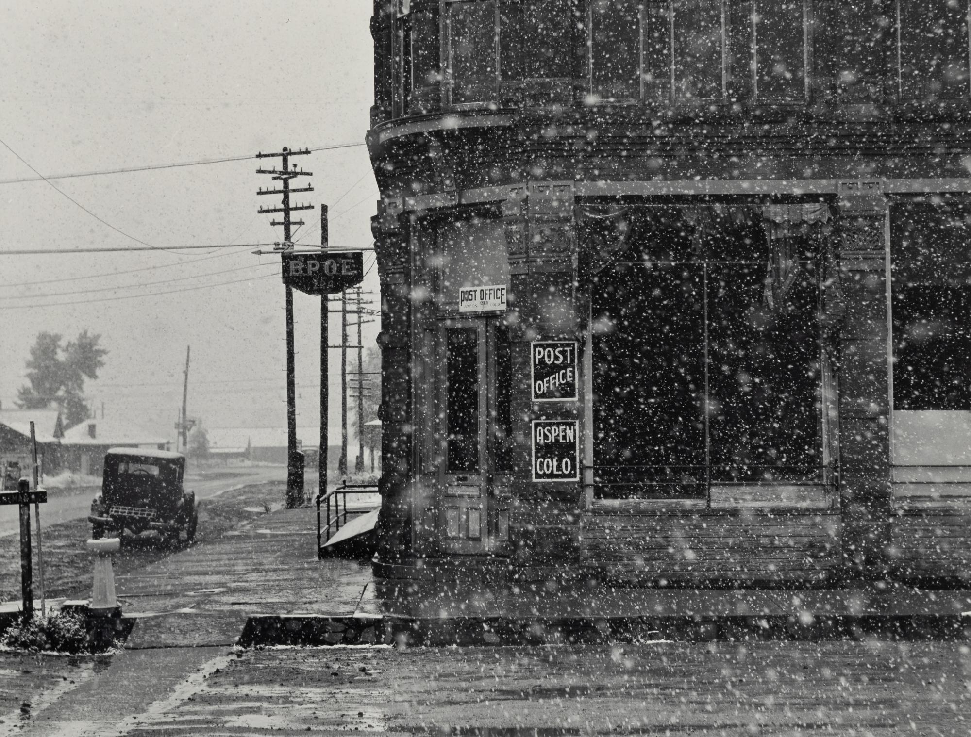 Marion Post Wolcott (1910-1990) Post Office, Aspen, Colorado, 1941