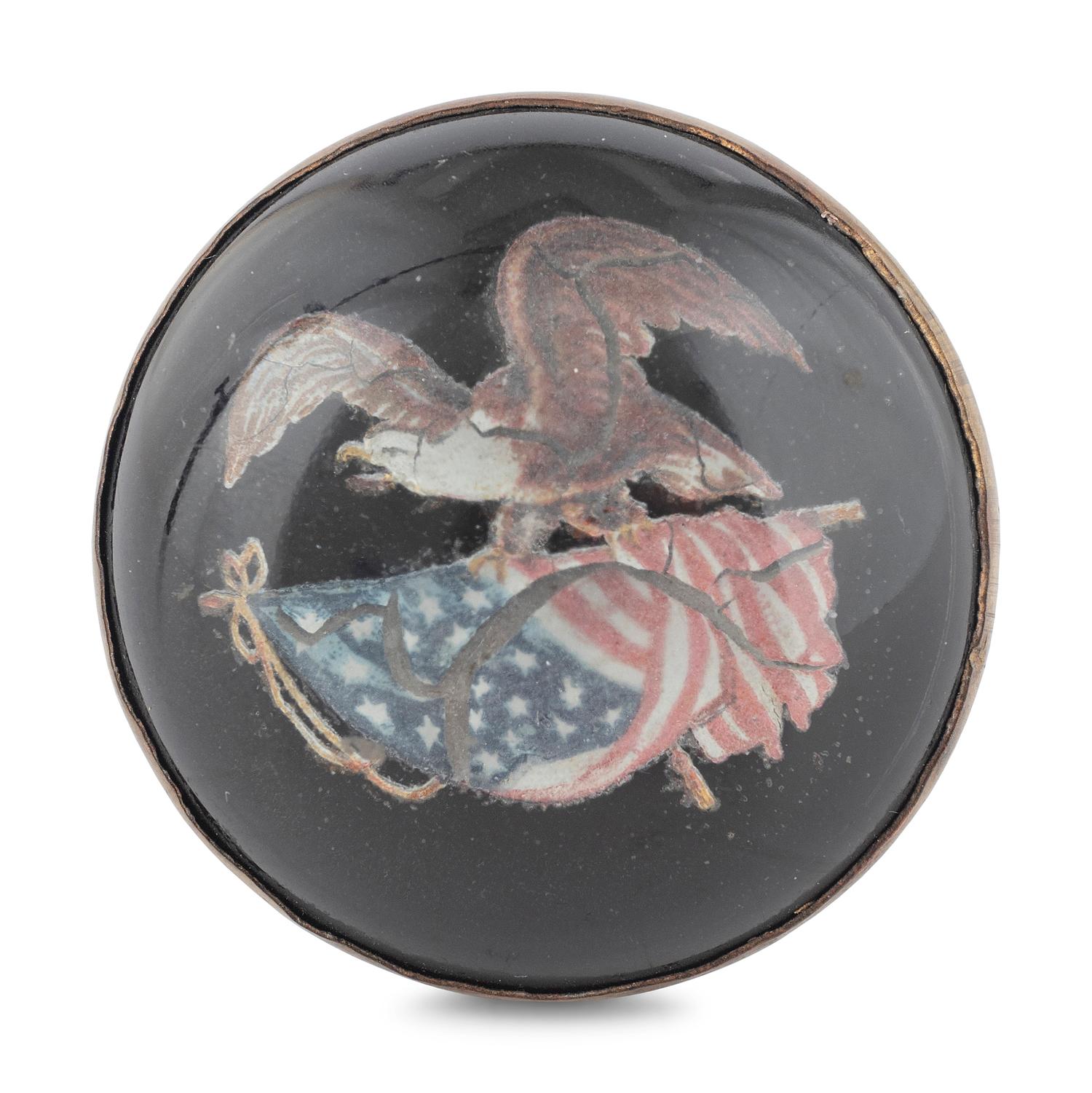A Pair of Centennial Eagle Curtain Tie Backs