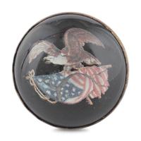 A Pair of Centennial Eagle Curtain Tie Backs