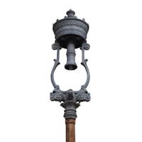 A Lamp Post from the World's Columbian Exposition 25" W x 25" D x 255" H — United States, Circa 1893