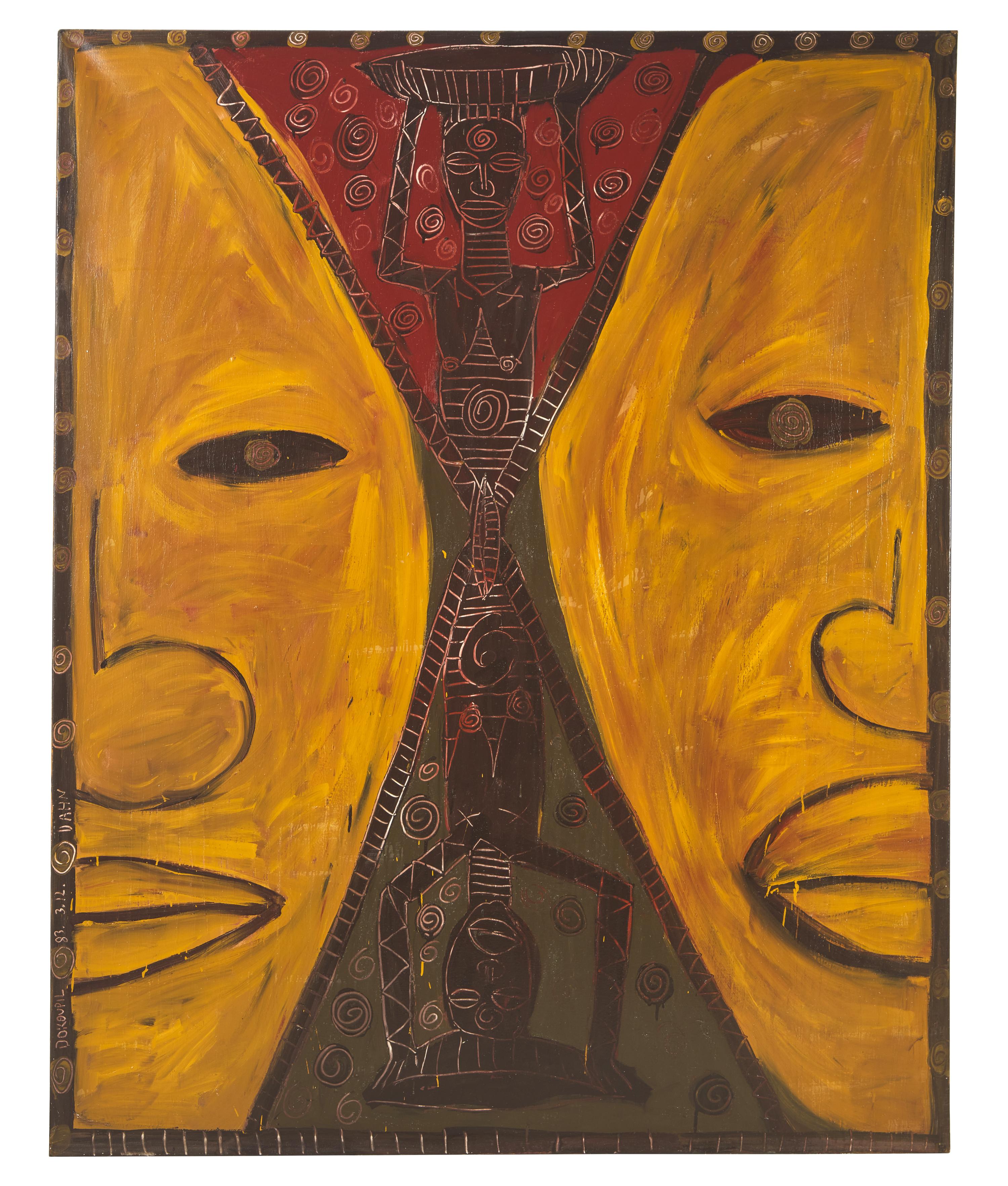 Afrika-Bilder (African Mask), 1983