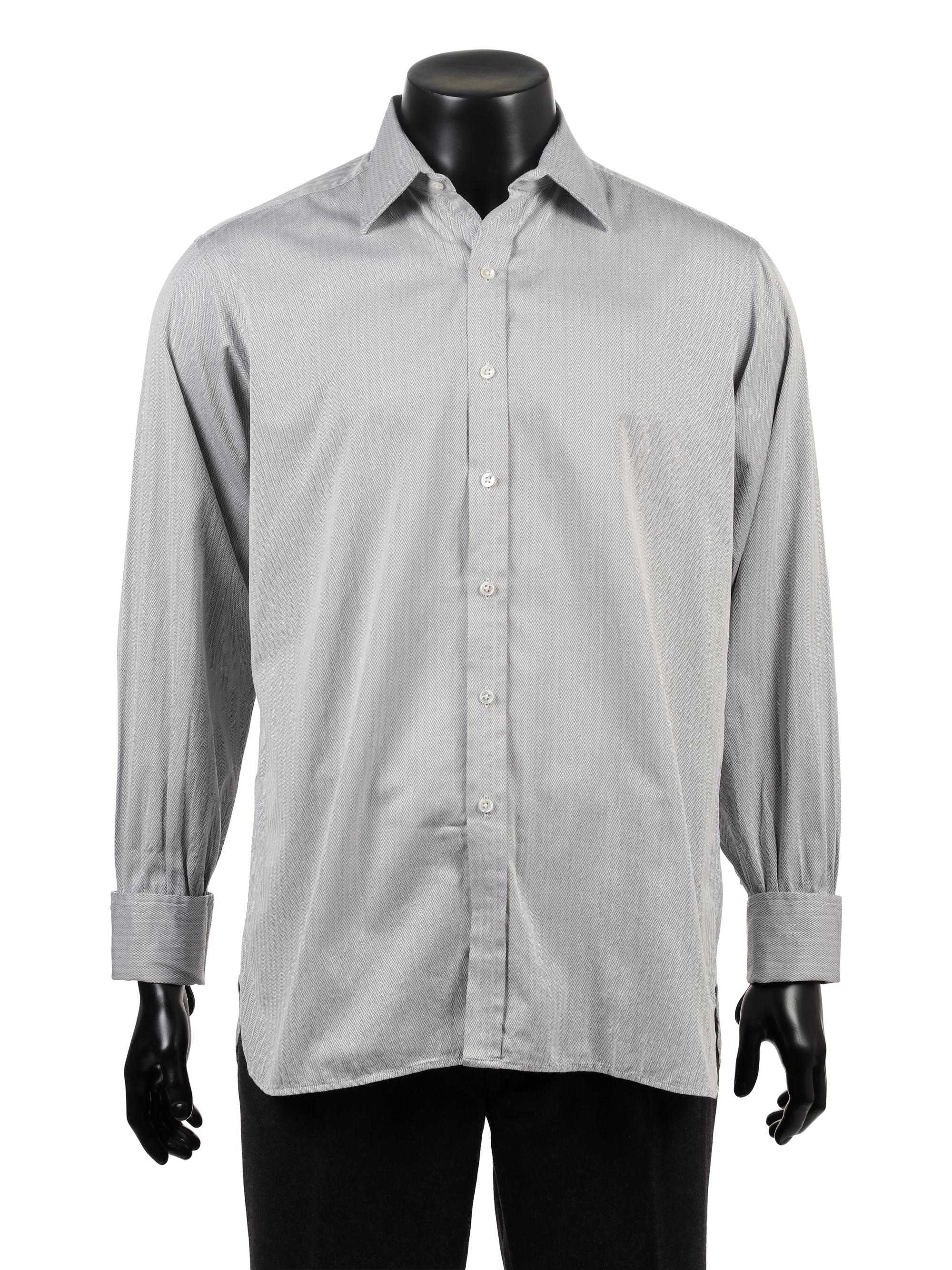 Group of Vintage Men's Designer Shirts, 1980-2000s: Turnbull & Asser, Brioni, Miyake, Missoni & Dior