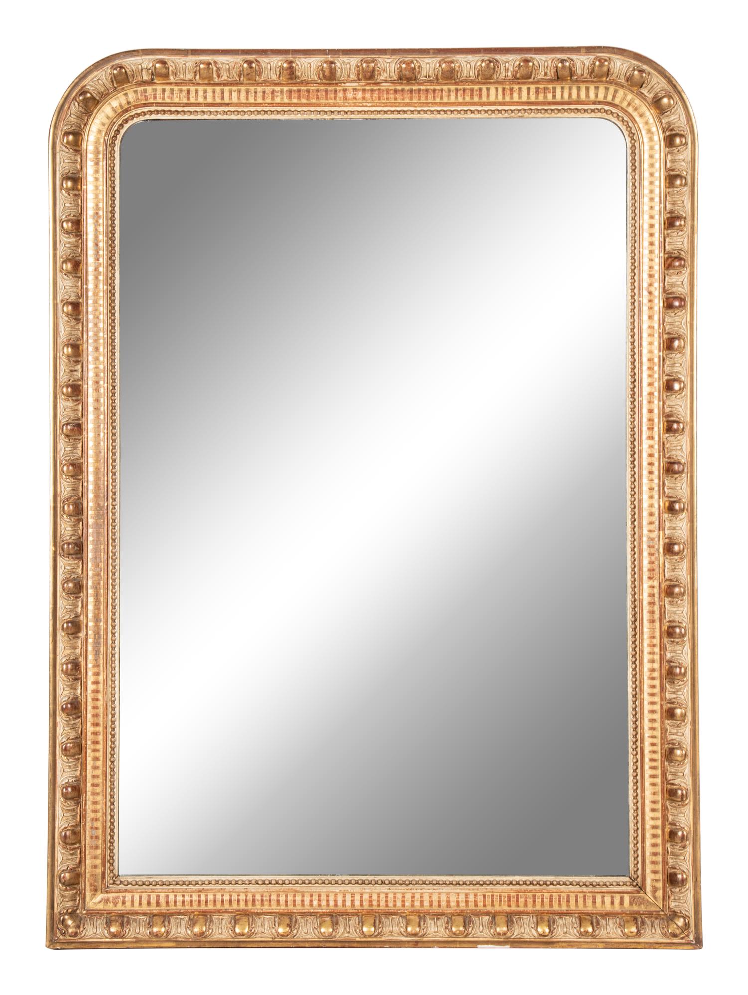 A Louis Philippe Giltwood Mirror