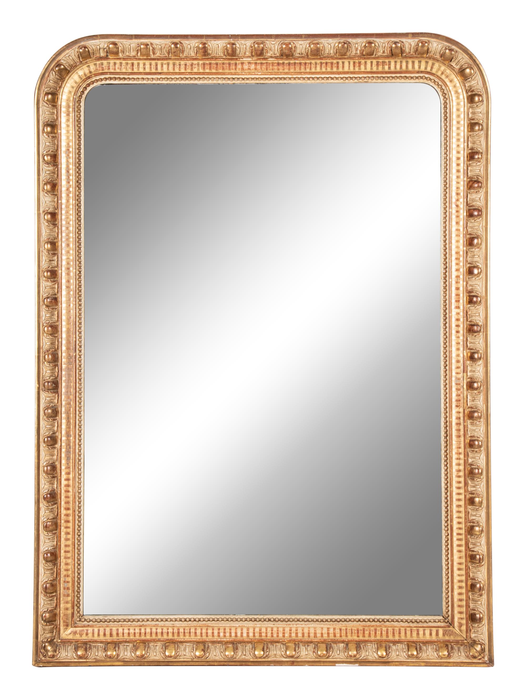 A Louis Philippe Giltwood Mirror