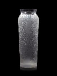 A Lalique Bougainvillier Vase