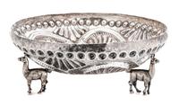 A Peruvian Silver Center Bowl