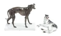 Two Rosenthal Porcelain Figures Width of widest 10 inches. — 20TH CENTURY