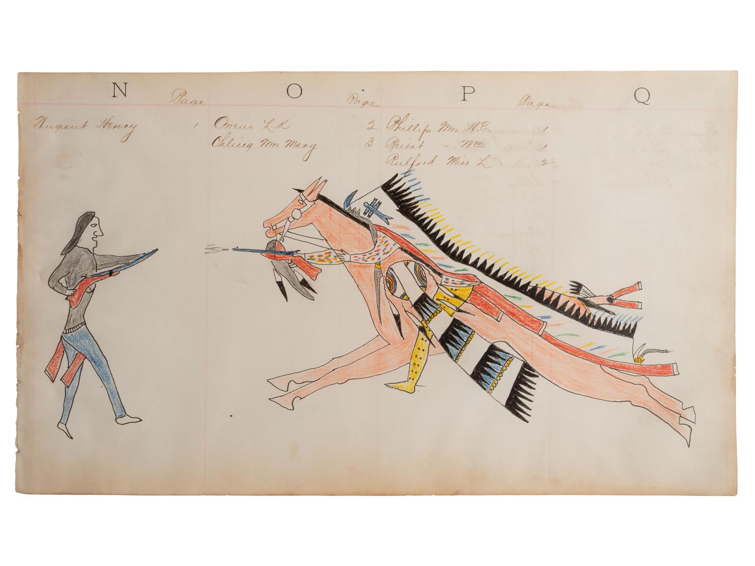 Plains Ledger Drawings