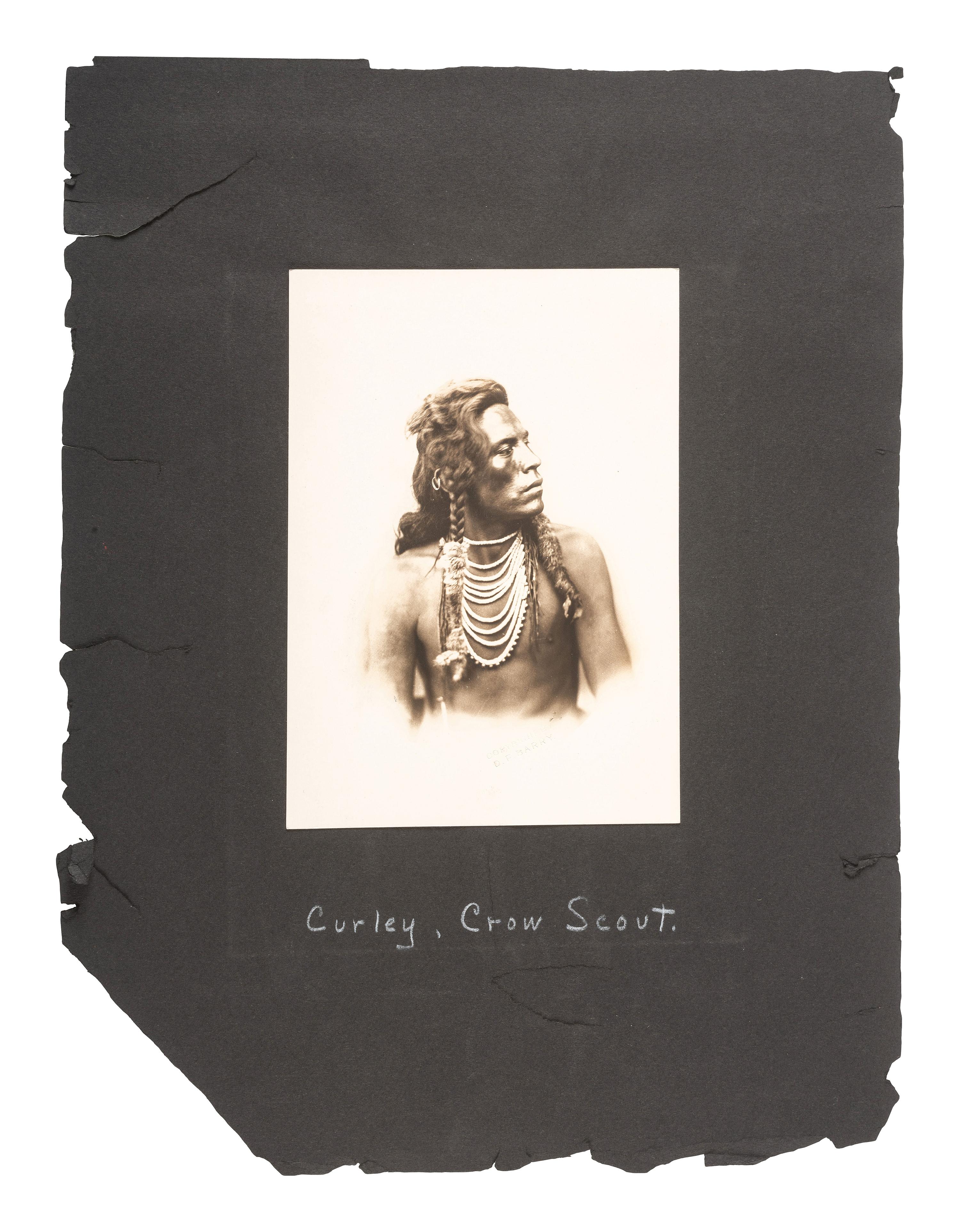 [NATIVE AMERICANS]. BARRY, David F. (1854-1934), photographer. A collection of 51 photographs of Native American subjects, George Armstrong Custer, and personalities and places associated with the Battle of Little Bighorn.