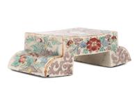 A Chinese Famille Rose Porcelain Ink Stand